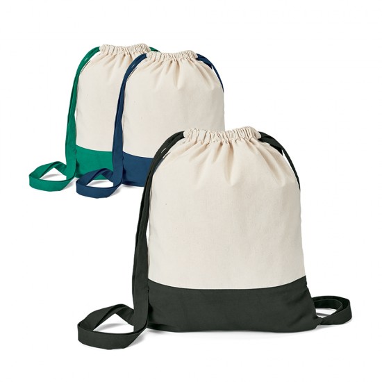 Sacola Tipo Mochila em Algodão Personalizada Sacola Tipo Mochila em Algodão Personalizada
