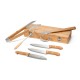 Kit Churrasco em Estojo de Bambu Personalizado Kit Churrasco em Estojo de Bambu Personalizado