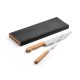 Kit Churrasco 2 Peças em Aço inox e Bambu com Estojo Personalizado Kit Churrasco 2 Peças em Aço inox e Bambu com Estojo Personalizado