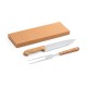 Kit Churrasco 2 Peças em Aço inox e Bambu com Estojo Personalizado Kit Churrasco 2 Peças em Aço inox e Bambu com Estojo Personalizado