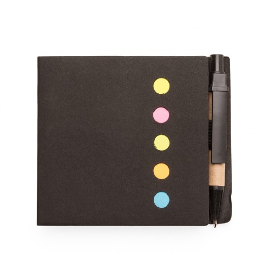 Bloco Ecológico com Autoadesivos e Mini Caneta Personalizado Bloco Ecológico com Autoadesivos e Mini Caneta Personalizado