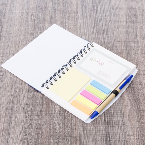 Caderno de anotações com suporte para caneta personalizado Caderno de anotações com suporte para caneta personalizado