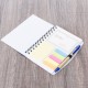 Caderno de anotações com suporte para caneta personalizado Caderno de anotações com suporte para caneta personalizado