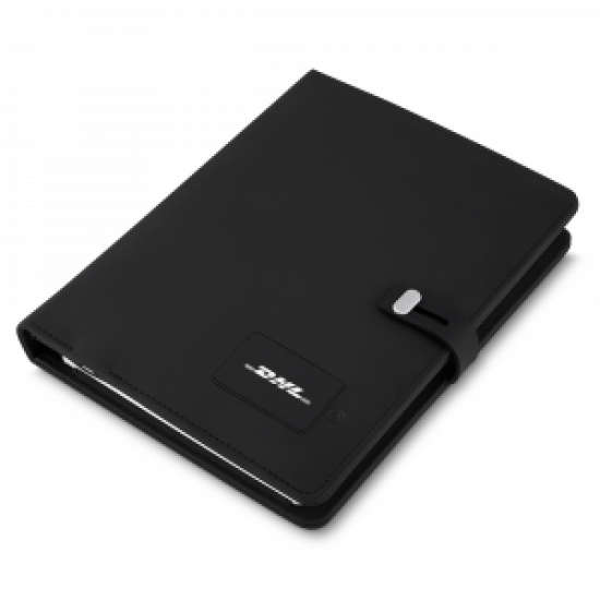 Caderno com Powerbank com Led - Personalizado Caderno com Powerbank com Led - Personalizado