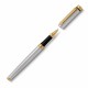 Caneta Roller metal com detalhes em dourado Personalizada Caneta Roller metal com detalhes em dourado Personalizada