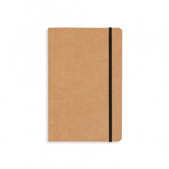 Caderneta tipo Moleskine Kraft Personalizada Caderneta tipo Moleskine Kraft Personalizada