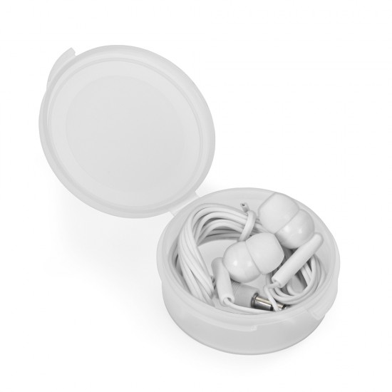 Fone de Ouvido Intra Auricular com Estojo Personalizado Fone de Ouvido Intra Auricular com Estojo Personalizado