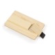 Pen Card Madeira 4GB Personalizado Pen Card Madeira 4GB Personalizado