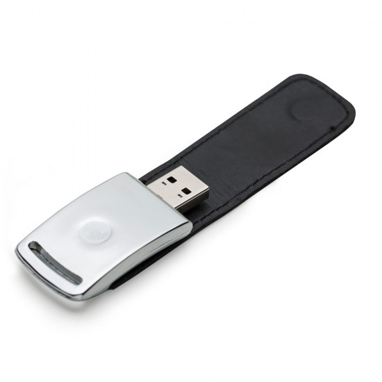 Pen Drive em Couro New - 4GB Personalizado Pen Drive em Couro New - 4GB Personalizado