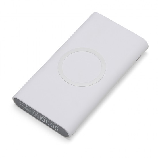 Power Bank 8000mAh de Indução Personalizado Power Bank 8000mAh de Indução Personalizado