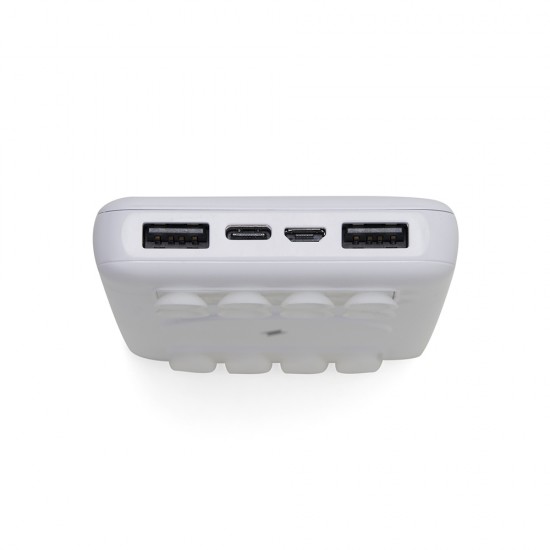 Power Bank 10.000mAh de Indução com Ventosa Personalizado Power Bank 10.000mAh de Indução com Ventosa Personalizado
