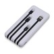 Power Bank 10.000mAh com Lanterna e Multissaídas Personalizado Power Bank 10.000mAh com Lanterna e Multissaídas Personalizado
