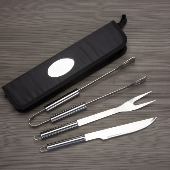 Kit Churrasco 4 peças Personalizado Kit Churrasco 4 peças Personalizado