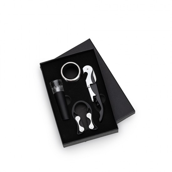 Kit Vinho 4 Peças Personalizado Kit Vinho 4 Peças Personalizado